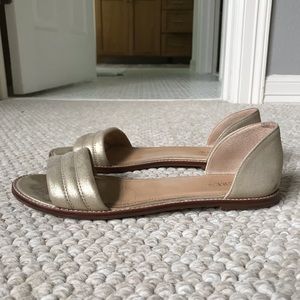 J Crew flat sandals